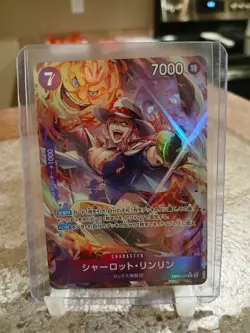 One Piece TCG Charlotte Linlin Alt Art Japanese EB03-034 R Heroines Edition - Image 1