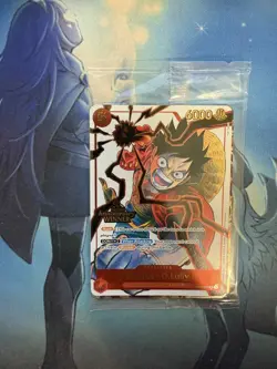 Monkey D Luffy Ace Sabo 3rd Anniversary Winner Promo Prize Sealed One Piece - Image 1
