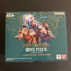 One Piece Tcg Two Legends OP-08 Booster Box English NO WRAP DIRECT FROM BANDAI! - Image 1
