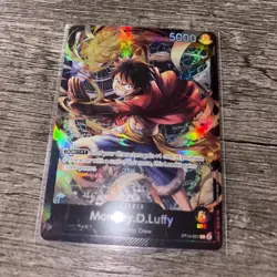 Monkey D. Luffy - ST14-001 Leader Foil - Starter Deck 14 - One Piece English - Image 1