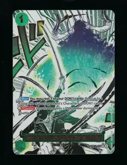 One Piece TCG Demon Aura Dead Man's Game OP12-037 Alt Art English - Image 1