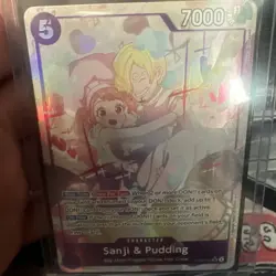 Sanji and Pudding Alt Art Parallel EB02-035 One Piece TCG English - Image 1