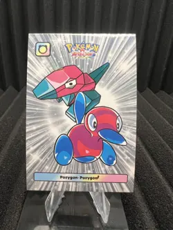 Porygon & Porygon2 - Card Database Cracked Ice Holo - Pokemon NM - Image 1