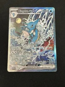 Kingdra EX 131 Pokemon TCG Scarlet & Violet Promo Card NM Condition - Image 1