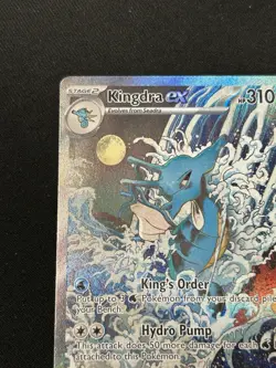 Kingdra EX 131 Pokemon TCG Scarlet & Violet Promo Card NM Condition - Image 2
