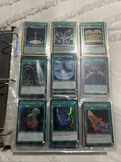 yugioh binder collection spell and trap cards over 350 cards - Image 2