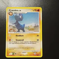 Pokemon Cranidos DP07 Diamond & Pearl Holo Promo TCG Card - Image 1