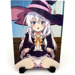 Wandering Witch: The Journey of Elaina Sexy Anime Waifu Goddess Story Art Card - Image 1