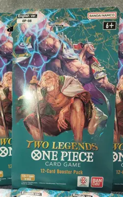 Bandai One Piece Card Game Op-08 Two Legends Booster sleeved 10 Packs - Image 3