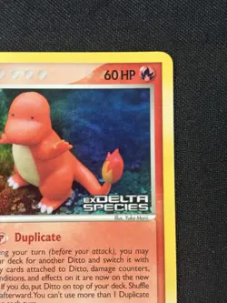 Ditto Charmander 61/113 Reverse Holo Delta Species Stamped Pokemon Card - Image 3