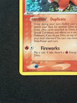 Ditto Charmander 61/113 Reverse Holo Delta Species Stamped Pokemon Card - Image 5
