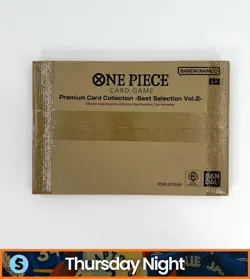 ONE PIECE TCG PREMIUM CARD COLLECTION BEST SELECTION VOLUME 2 SEALED BOA - Image 1