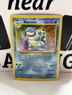 1999 Pokemon TCG Blastoise Holo Rare Card Base Set 2/102 - Image 3