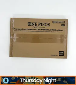 ONE PIECE TCG PREMIUM CARD COLLECTION FILM RED EDITION FACTORY SEALED - Image 1