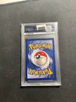 PSA 9 Dratini Pokemon Card 1st Edition Base Shadowless - Image 2