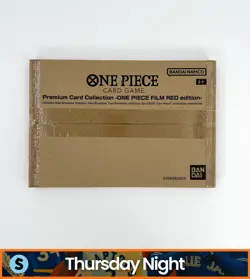 ONE PIECE TCG PREMIUM CARD COLLECTION FILM RED EDITION FACTORY SEALED - Image 1