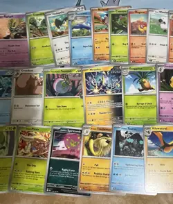 Pokemon Card 43 Common/Uncommon/ Trainers/Energies From Scarlet And Violet Sets - Image 3