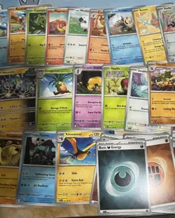 Pokemon Card 43 Common/Uncommon/ Trainers/Energies From Scarlet And Violet Sets - Image 4