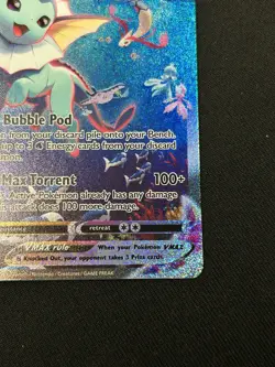 Vaporeon VMAX SWSH182 Sword & Shield Promo Holo Pokemon TCG Card Mint Condition - Image 4