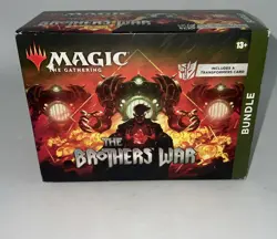 Magic The Gathering The Brothers War Bundle | Transformers Card, 8 Set Booste... - Image 1