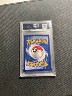 PSA 9 Haunter Pokemon Card 1st Edition Base Shadowless - Image 2