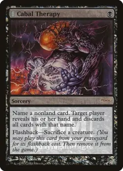 Cabal Therapy -Foil Light Play MTG Promos: FNM - Image 1