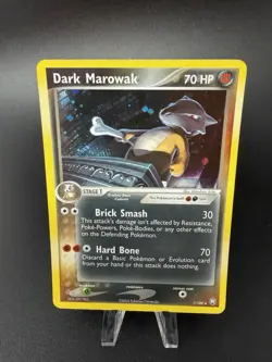 Dark Marowak 7/109 Team Rocket Returns Holo Pokemon Card LP - Image 1
