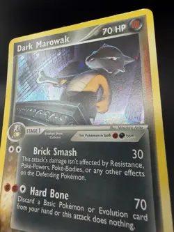 Dark Marowak 7/109 Team Rocket Returns Holo Pokemon Card LP - Image 2