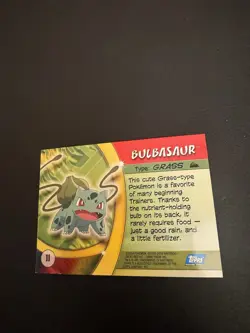 BULBASAUR #11 - 2004 Topps Advanced Challenge - Blue Logo - POKEMON CARD - LP - Image 2