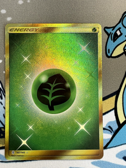 Grass Energy (Secret) 167/145 Guardians Rising SM02 Pokemon Card NM - Image 1