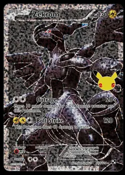 Pokemon Card - Zekrom Celebrations Classic Collection 114/114 Holo - Image 1