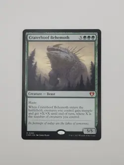 Craterhoof Behemoth Commander Masters Regular - Image 1