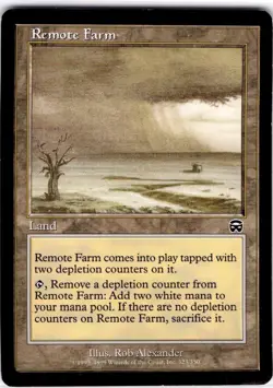 MTG Remote Farm Mercadian Masques Common #323 - Image 1