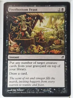 Footbottom Feast - Lorwyn - Magic the Gathering MTG Nice! - Image 1