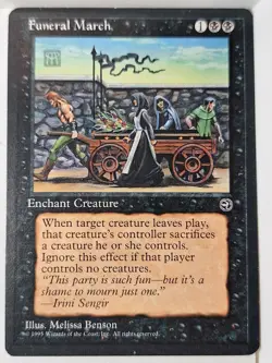 Funeral March - Homelands - Magic the Gathering MTG Nice! - Image 1