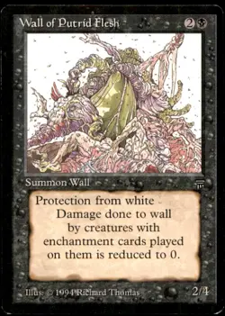 Wall of Putrid Flesh LP Light Play Legends MTG [6128] - Image 1