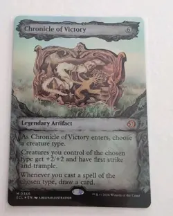 x1 Chronicle of Victory - Foil - Showcase M MTG Lorwyn Eclipsed M/NM, English - Image 1