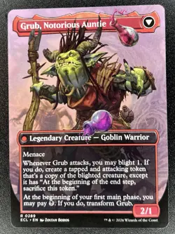 Grub, Storied Matriarch / Grub, Notorious Auntie R 0289 MTG: Lorwyn Eclipsed NM - Image 2