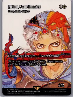 Firion, Swordmaster - Sram, Senior Edificer (Showcase) Final Fantasy Regular - Image 1