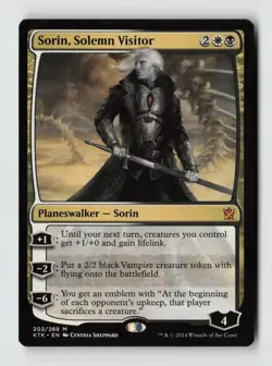 Sorin, Solemn Visitor*Non-Foil* Khans of Tarkir 202 LP - Image 1