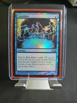 WOTC MtG M11 Preordain (C) (Foil) NM-Mint - Image 1