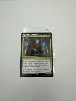 MTG Edgar, Charmed Groom // Edgar Markov's Coffin - Innistrad: Crimson Vow #236 - Image 1