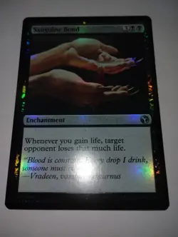 WOTC MTG Iconic Masters Sanguine Bond (U) (Foil) NM FREE SHIPPING - Image 1