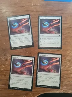 Magic The Gathering MTG 4x Arcane Signet Commander: Modern Horizons 3 Playset - Image 1