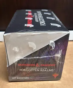MTG - D&D - Adventures in the Forgotten Realms Draft Booster Box SEALED - Image 3