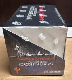 MTG - D&D - Adventures in the Forgotten Realms Draft Booster Box SEALED - Image 5