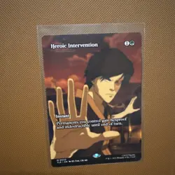 1x Heroic Intervention, Borderless Art, Magic the Gathering MTG NM - Image 1