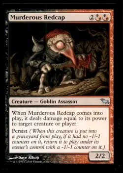 Murderous Redcap LP Light Play Shadowmoor MTG [8902] - Image 1