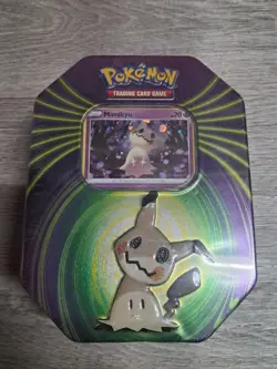 Pokemon TCG Tin Mimikyu Factory Sealed - Image 1