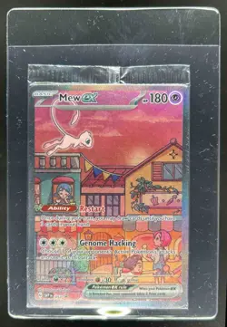 2023-25 Pokemon SV Black Star Promos SVP EN Mew ex #053 - Image 1